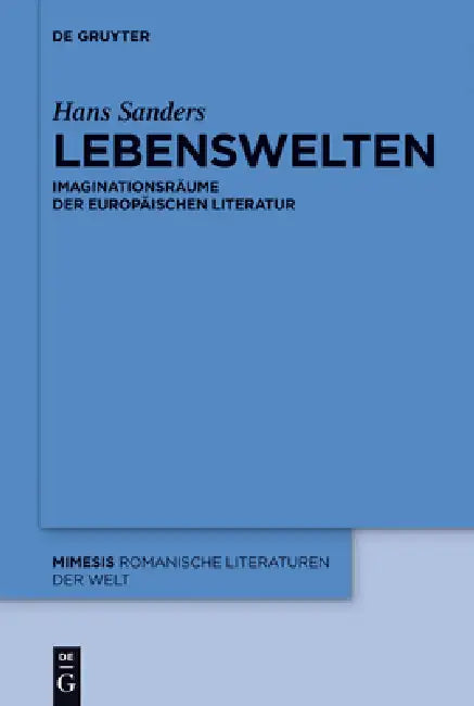 Buy Lebenswelten (English, Hans Sanders) — BookShops.in
