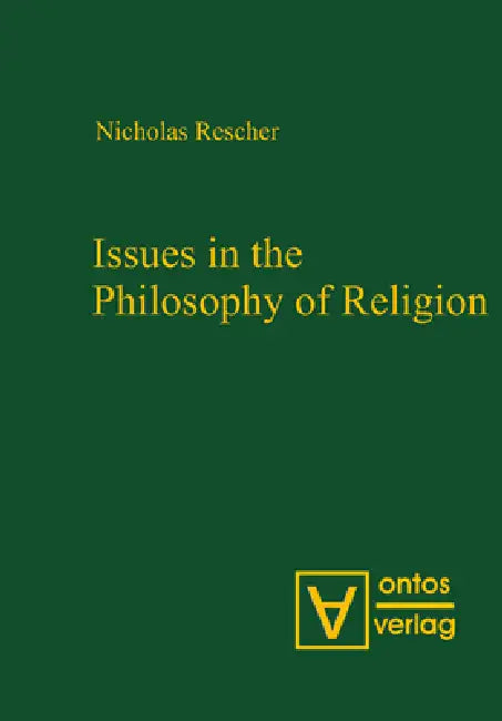 Buy Issues in the Philosophy of Religion (English, Nicholas Rescher) — BookShops.in