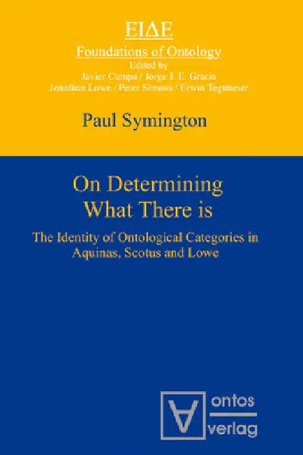 Buy On Determining What There Is (English, Paul Symington) — BookShops.in