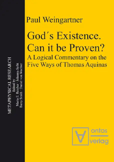 Buy God´s Existence. Can It Be Proven? (English, Paul Weingartner) — BookShops.in