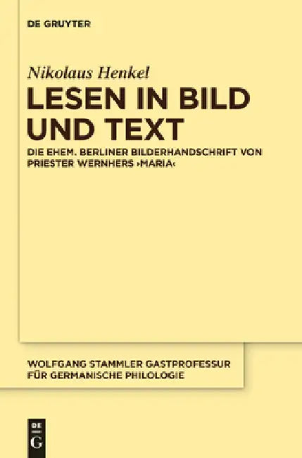 Buy Lesen in Bild und Text (English, Nikolaus Henkel) — BookShops.in