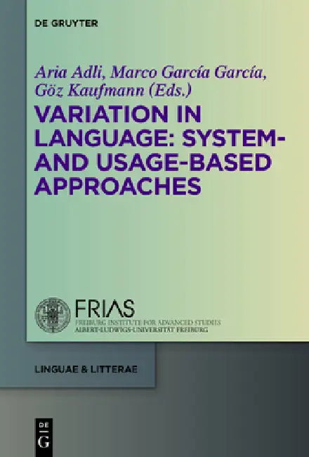 Buy Variation in Language (English, Aria Adli | Marco García García | Göz Kaufmann) — BookShops.in