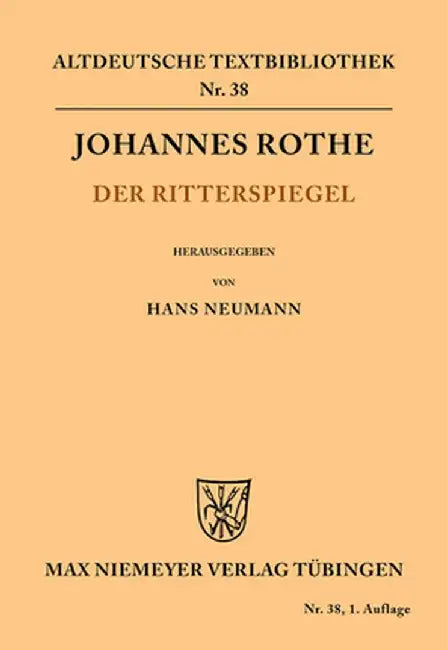 Buy Der Ritterspiegel (English, Johannes Hans Rothe Neumann) — BookShops.in