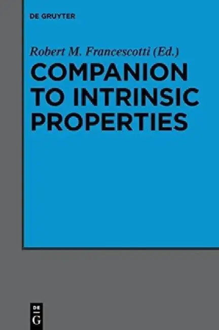 Buy Companion to Intrinsic Properties (English, Robert M. Francescotti) — BookShops.in