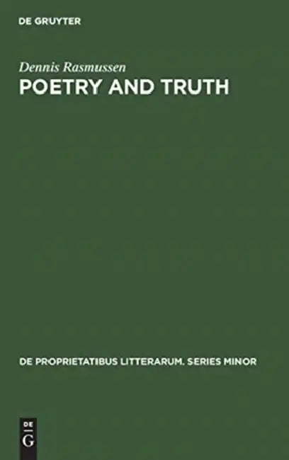 Buy Poetry and Truth (English, Dennis Rasmussen) — BookShops.in
