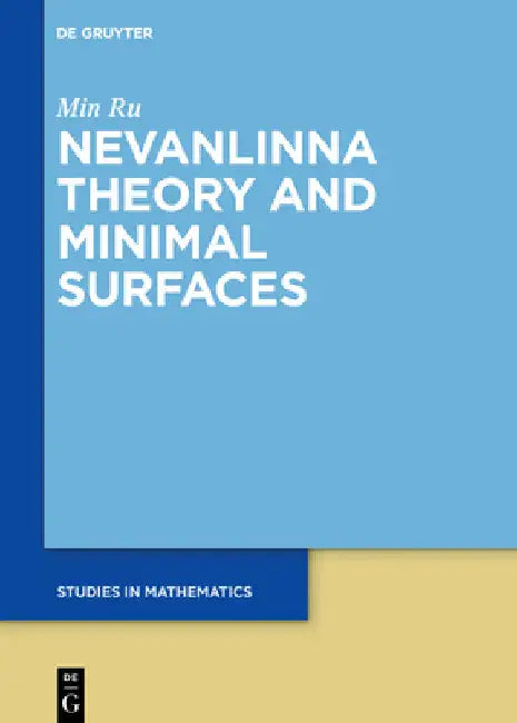 Buy Minimal Surfaces Through Nevanlinna Theory (English, Min Ru) — BookShops.in