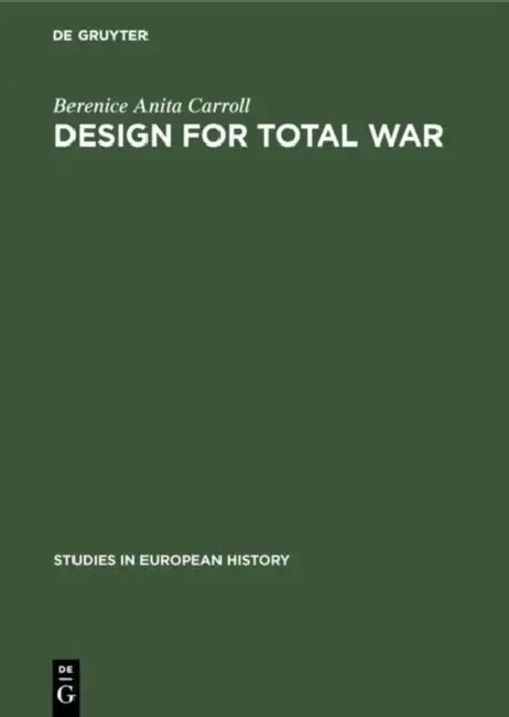 Buy Design for Total War (English, Berenice Anita Carroll) — BookShops.in