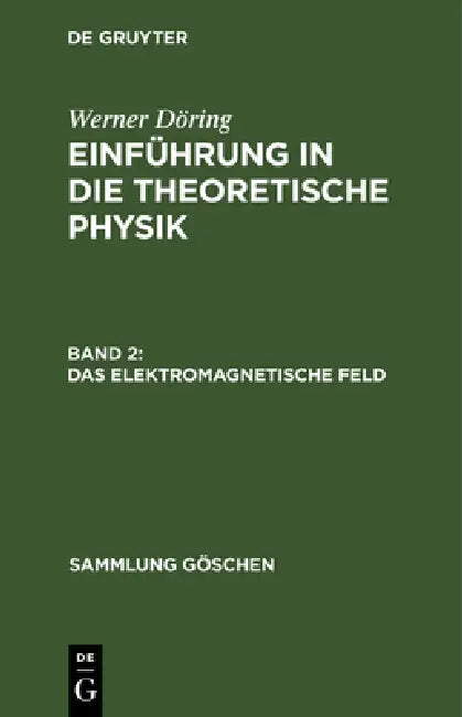 Buy Das elektromagnetische Feld (English, Werner Döring) — BookShops.in