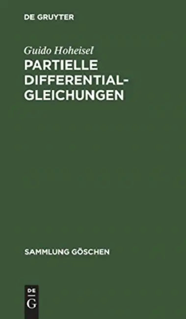 Buy Partielle Differentialgleichungen (English, Guido Hoheisel) — BookShops.in