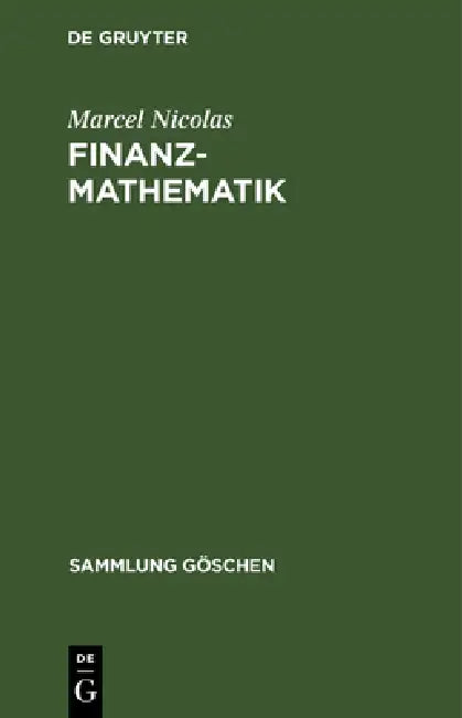 Buy Finanzmathematik (English, Marcel Nicolas) — BookShops.in