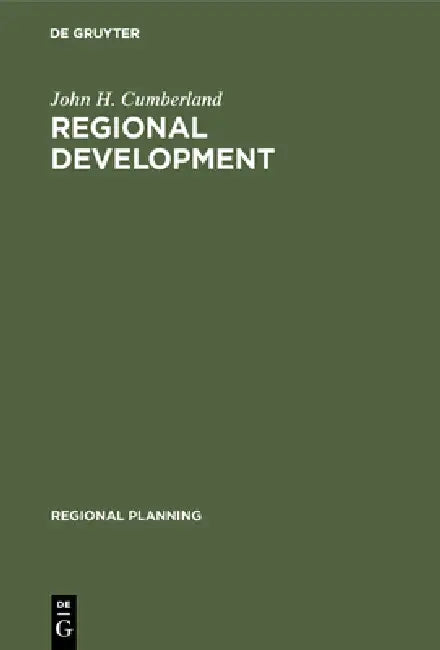 Buy Regional Development (English, John H. Cumberland) — BookShops.in