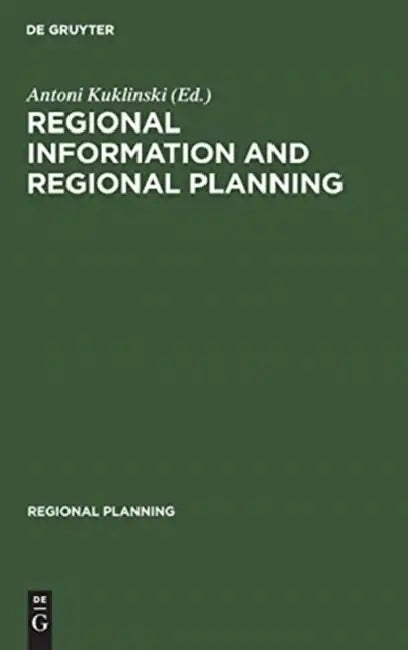 Buy Regional Information and Regional Planning (English, Antoni Kuklinski) — BookShops.in