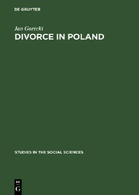 Buy Divorce in Poland (English, Jan Gorecki) — BookShops.in