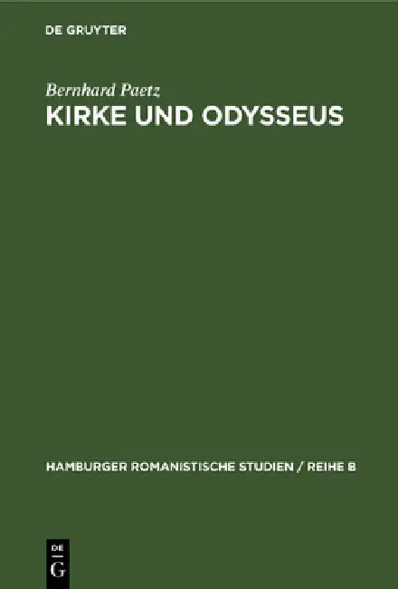 Buy Kirke und Odysseus (English, Bernhard Paetz) — BookShops.in