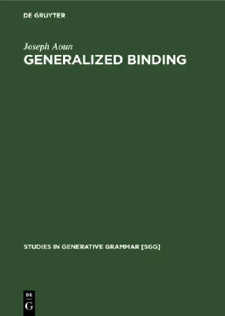 Buy Generalized Binding (English, Joseph Aoun) — BookShops.in