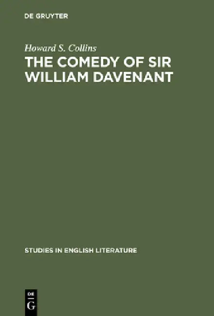 Buy The Comedy of Sir William Davenant (English, Howard S. Collins) — BookShops.in