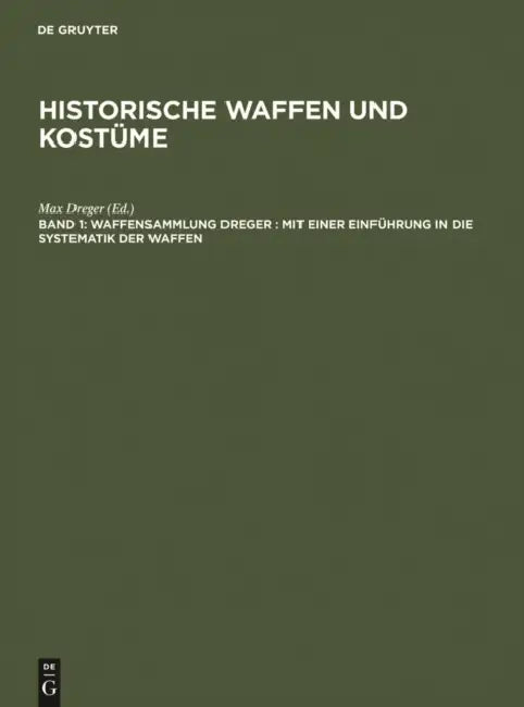 Buy Waffensammlung Dreger (English, Max Dreger) — BookShops.in