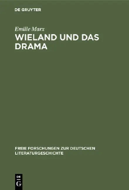 Buy Wieland und das Drama (English, Emilie Marx) — BookShops.in