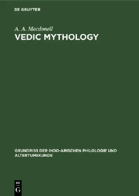 Buy Vedic Mythology (English, A. a. Macdonell) — BookShops.in