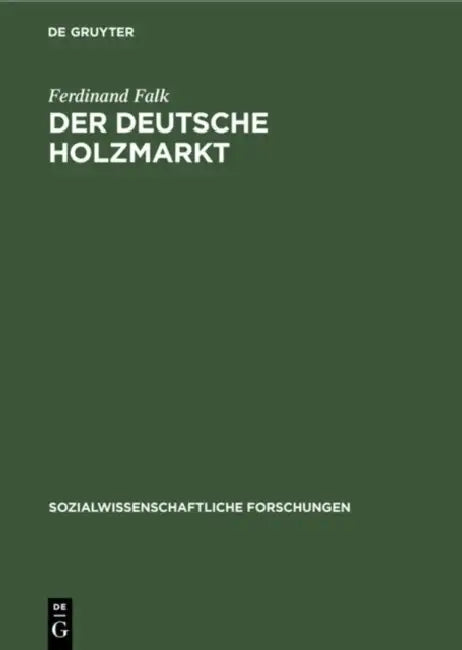 Buy Der Deutsche Holzmarkt (English, Ferdinand Falk) — BookShops.in