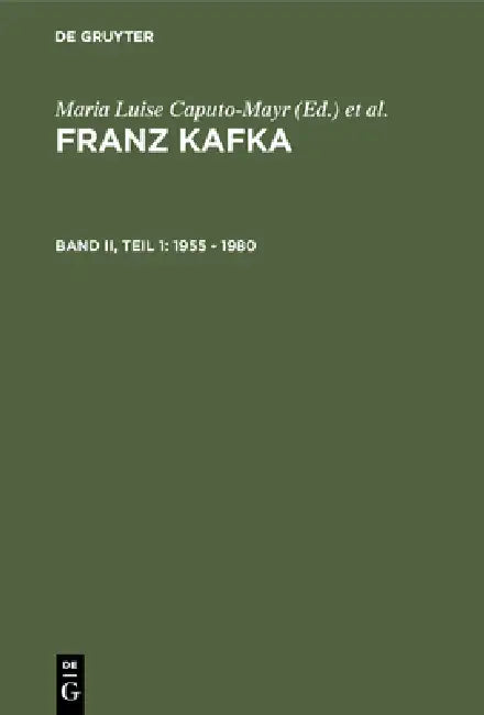 Buy 1955 - 1980 (English, Maria Luise Caputo-Mayr | Julius M. Herz) — BookShops.in