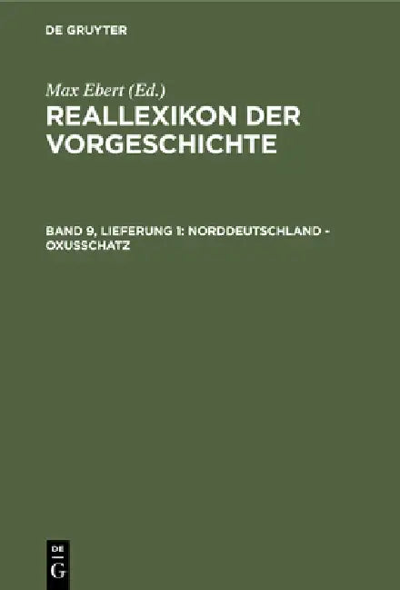 Buy Norddeutschland - Oxusschatz (English, Max Ebert) — BookShops.in