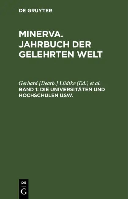 Buy Die Universitäten Und Hochschulen Usw. (English, Lüdtke | Beugel) — BookShops.in