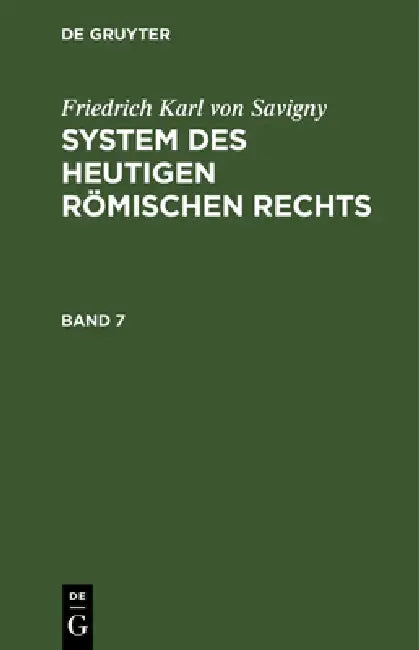 Buy Friedrich Karl Von Savigny (English, Friedrich Karl Von Savigny) — BookShops.in