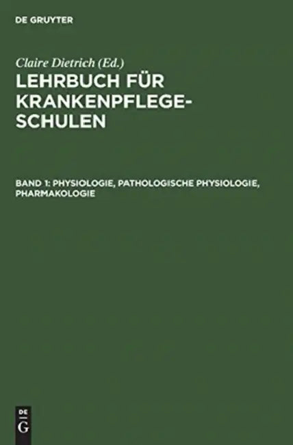 Buy Physiologie, Pathologische Physiologie, Pharmakologie (English, Claire Dietrich) — BookShops.in