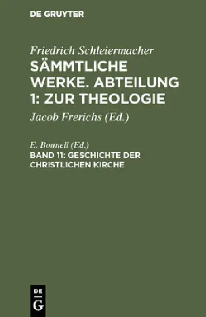 Buy Geschichte der christlichen Kirche (English, E. Bonnell) — BookShops.in