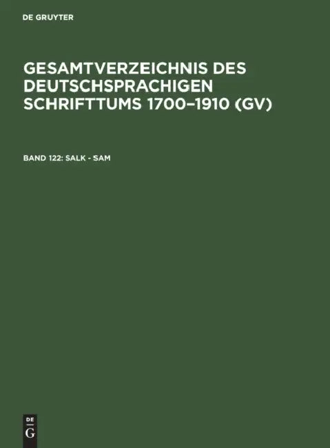 Buy Salk - Sam (English, Hilmar Schmuck | Willi Gorzny | Peter Geils) — BookShops.in