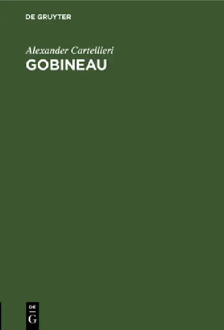 Buy Gobineau (English, Alexander Cartellieri) — BookShops.in
