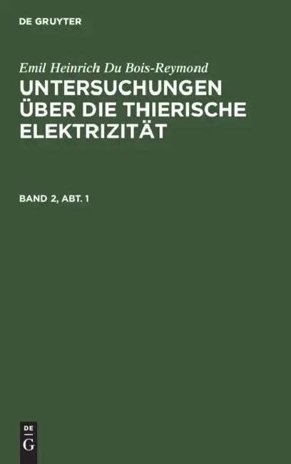 Buy Emil Heinrich Du Bois-Reymond (English, Emil Heinrich Du Bois-Reymond) — BookShops.in