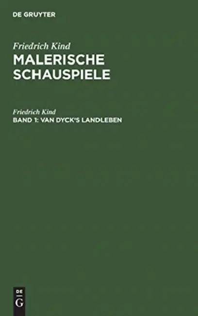 Buy Van Dyck's Landleben (English, Friedrich Kind) — BookShops.in