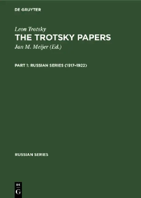 Buy 1917-1922 (English, Jan M. Meijer | Leon Trotsky) — BookShops.in