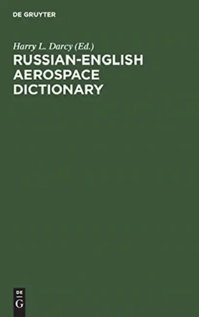Buy Russian-English Aerospace Dictionary (English, Harry L. Darcy) — BookShops.in