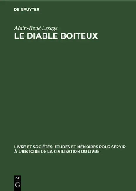 Buy Le diable Boiteux (English, Alain-René Lesage) — BookShops.in