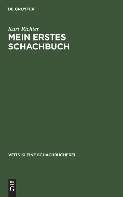 Buy Mein Erstes Schachbuch (English, Kurt Richter) — BookShops.in