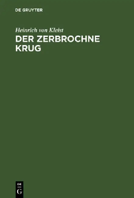 Buy Der zerbrochne Krug (English, Heinrich Von Kleist) โ BookShops.in