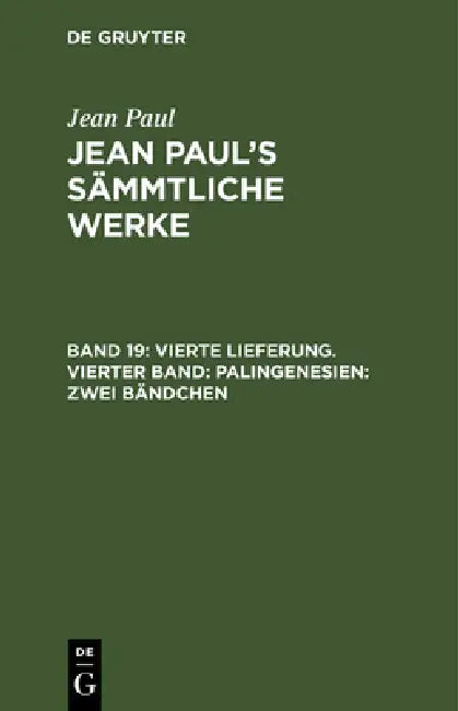 Buy Vierte Lieferung. Vierter Band (English, Jean Paul) — BookShops.in