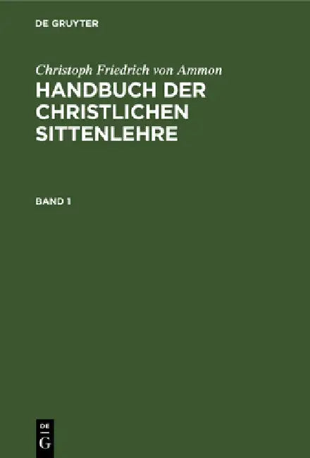 Buy Christoph Friedrich Von Ammon (English, Christoph Friedrich Von Ammon) — BookShops.in