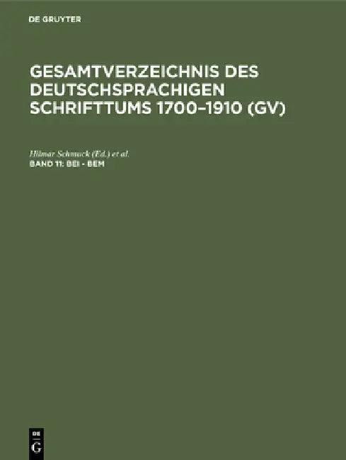 Buy Bei - Bem (English, Hilmar Schmuck | Willi Gorzny | Hans Popst) — BookShops.in
