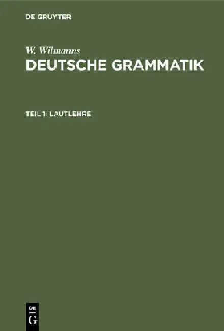 Buy Lautlehre (English, W. Wilmanns) — BookShops.in
