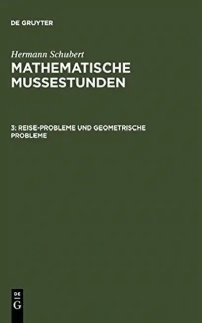 Buy Reise-Probleme und geometrische Probleme (English, Hermann Schubert) — BookShops.in