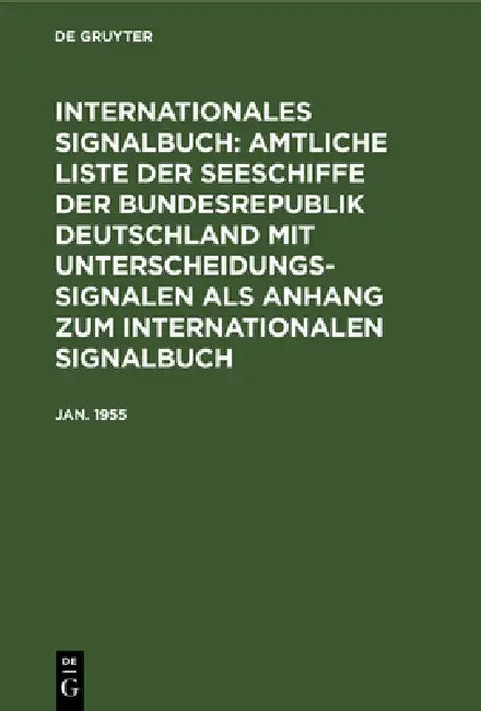 Buy Jan. 1955 (English, Reichsamt Des Innern) — BookShops.in
