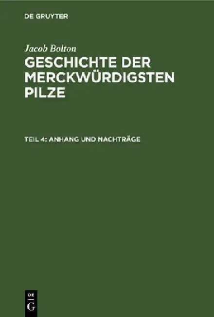Buy Anhang Und Nachträge (English, Ch G. Nees Von Esenbeck | Th Fr Ludw Nees Von Esenbeck) — BookShops.in