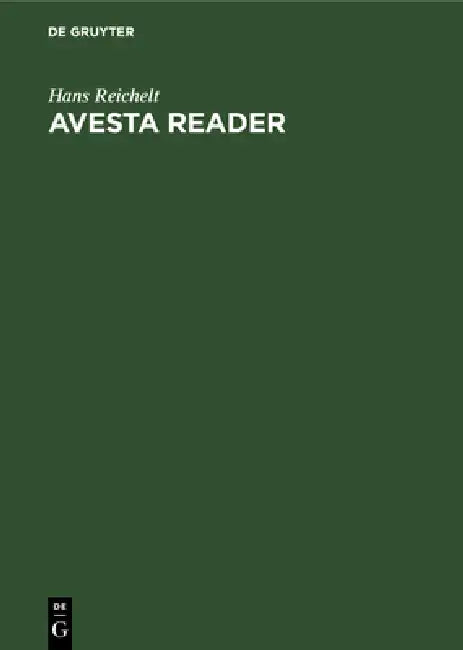 Buy Avesta Reader (English, Hans Reichelt) — BookShops.in