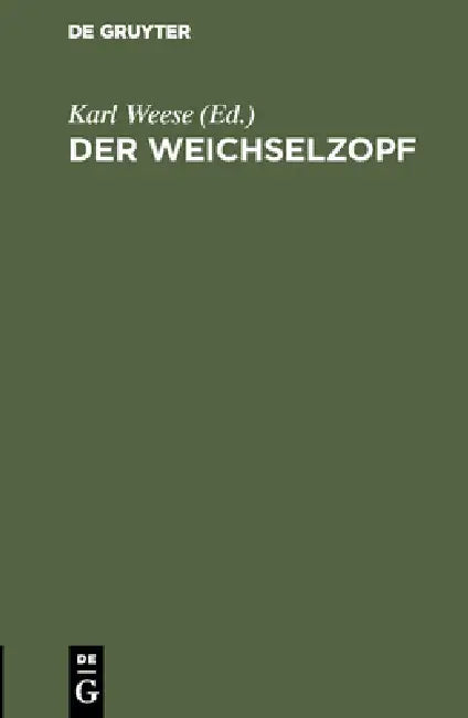 Buy Der Weichselzopf (English, Karl Weese) — BookShops.in