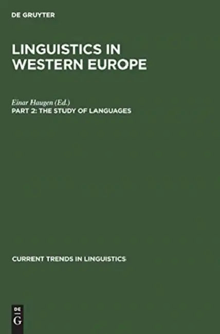 Buy The Study of Languages (English, Einar Haugen) — BookShops.in