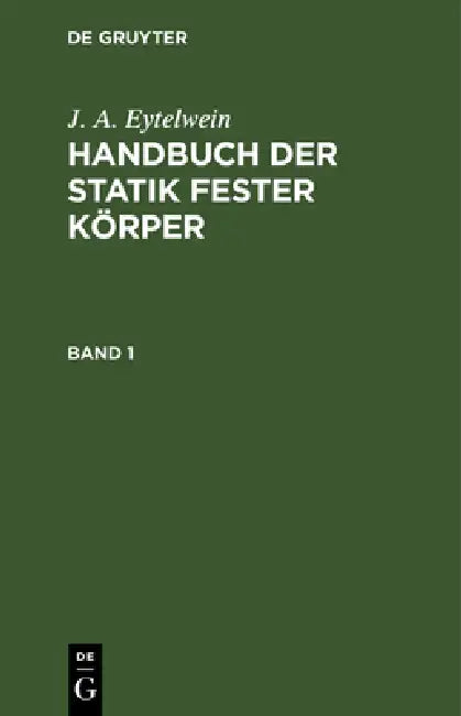 Buy J. A. Eytelwein (English, J. A. Eytelwein) — BookShops.in